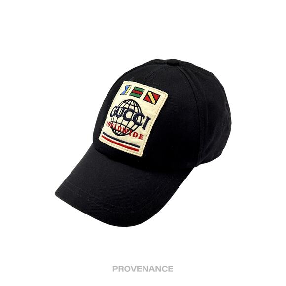 Gucci Black Hat with Logo Patch - Picture 2 of 11